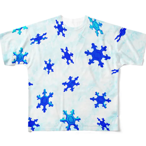 フルグラフィックSnow All-Over Print T-Shirt