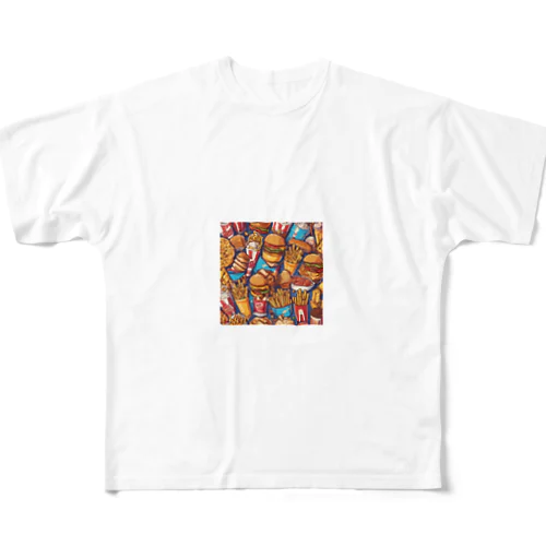 ジャンクフードグッズ All-Over Print T-Shirt
