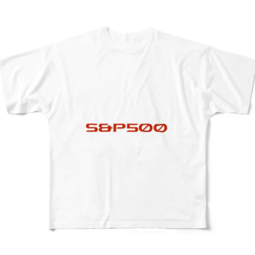 S&P500 フルグラフィックTシャツ