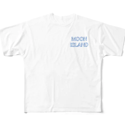 MOON  ISLAND Nom フルグラフィックTシャツ