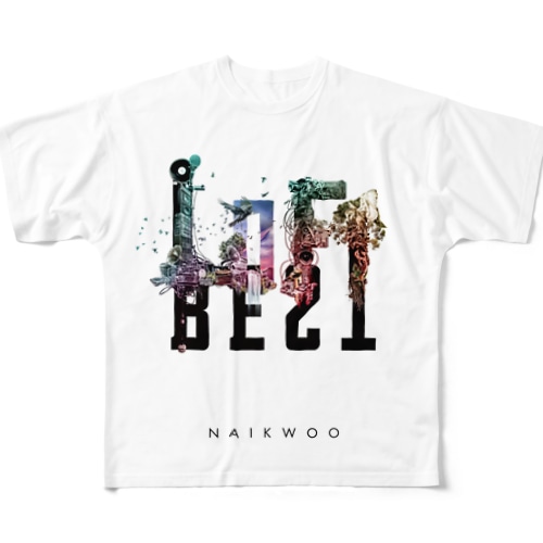 NAIKWOO x KEIthgraph All-Over Print T-Shirt
