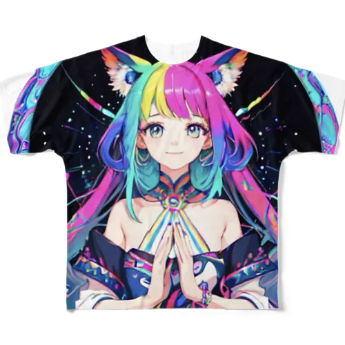 幻想少女リリー　〜星々との対話〜 フルグラフィックTシャツ