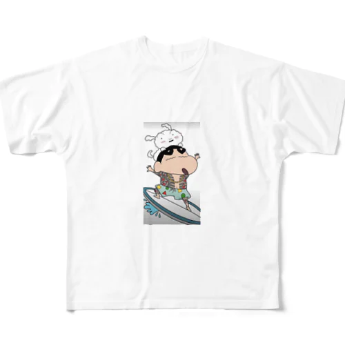 グレたしんちゃん All-Over Print T-Shirt