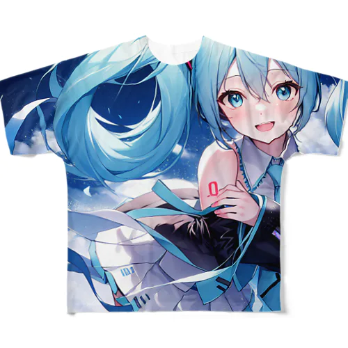 みっくみっくにしてやんよ フルグラフィックTシャツ