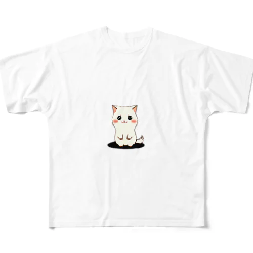 こねこ その2 フルグラフィックTシャツ