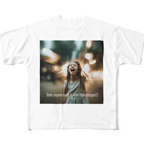 英語ならイイカンジ All-Over Print T-Shirt