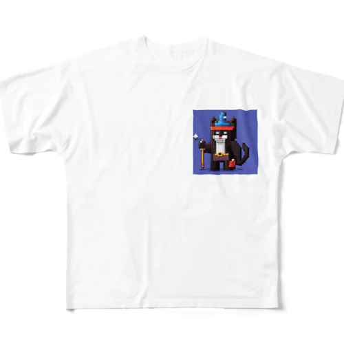 retrogame5 フルグラフィックTシャツ