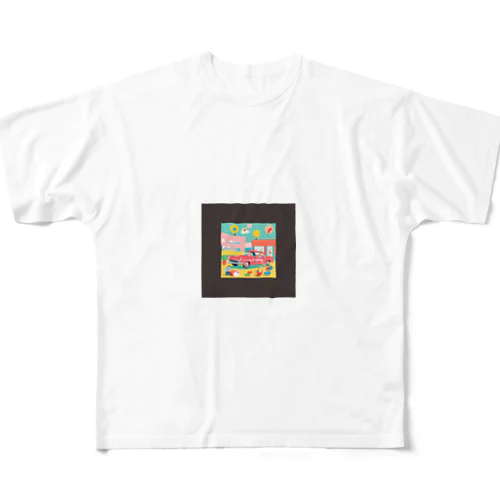 ５０ｓロック All-Over Print T-Shirt