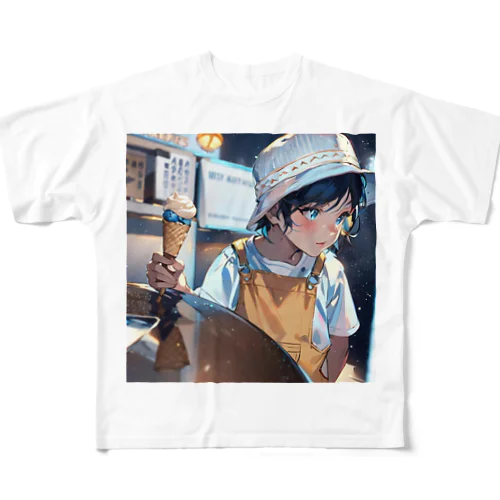 男の子 All-Over Print T-Shirt