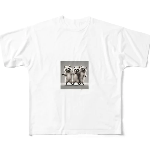 ラックスくんと仲間達 All-Over Print T-Shirt