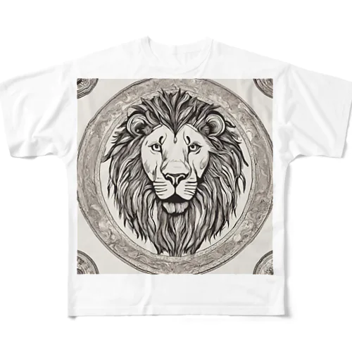 ローマライオン フルグラフィックTシャツ