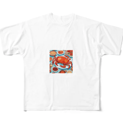 「海の宴」 All-Over Print T-Shirt