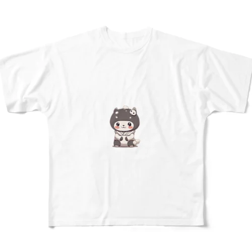 可愛い大黒天くん フルグラフィックTシャツ