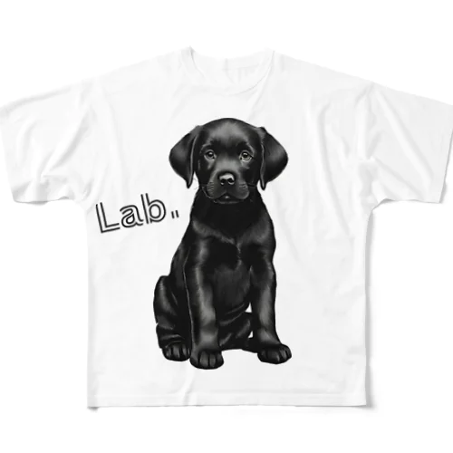 黒Lab.グッズ All-Over Print T-Shirt