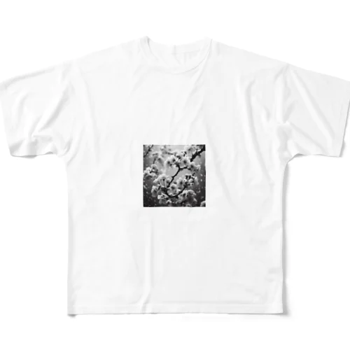 桜 フルグラフィックTシャツ