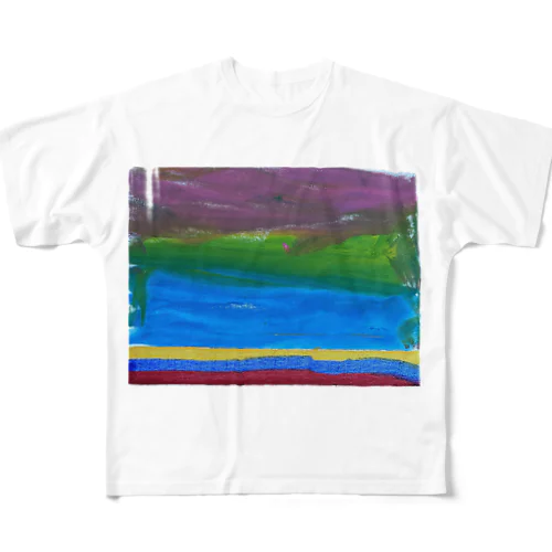 ぽっ All-Over Print T-Shirt