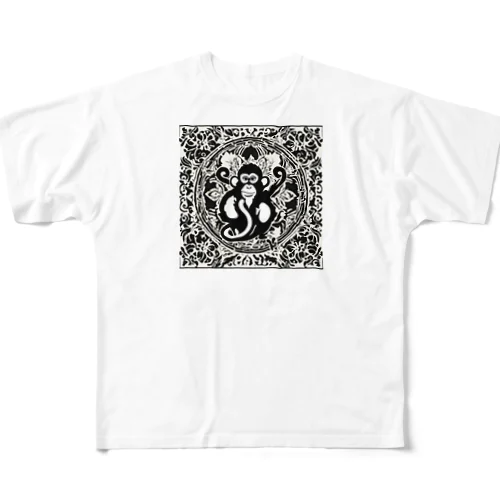 サルマンダラ All-Over Print T-Shirt