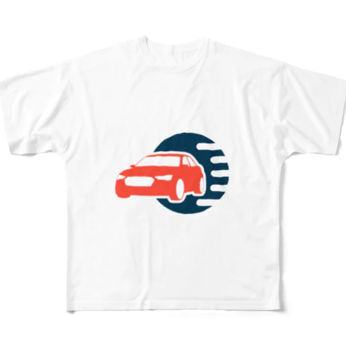 カー フルグラフィックTシャツ