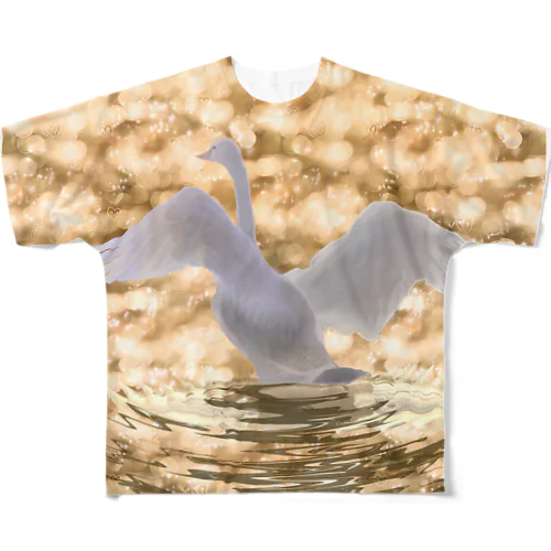 Swan LakeⅡ フルグラフィックTシャツ