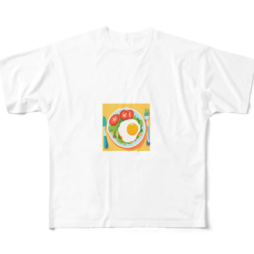 エッグサラダ All-Over Print T-Shirt