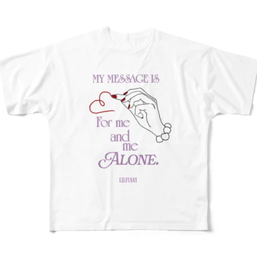 ひみつのTシャツ All-Over Print T-Shirt