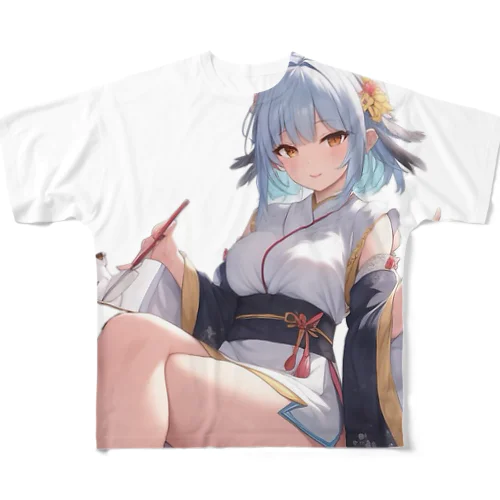 美少女 All-Over Print T-Shirt