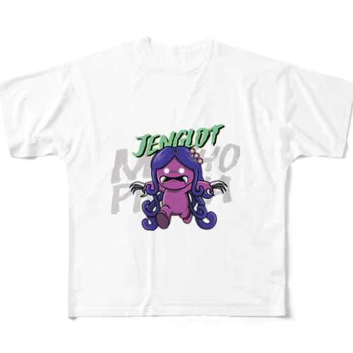 Mythophobia: Jenglot フルグラフィックTシャツ