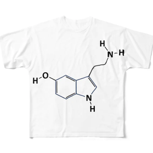 Serotonin フルグラフィックTシャツ