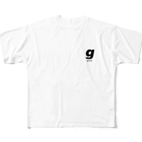 くろG フルグラフィックTシャツ