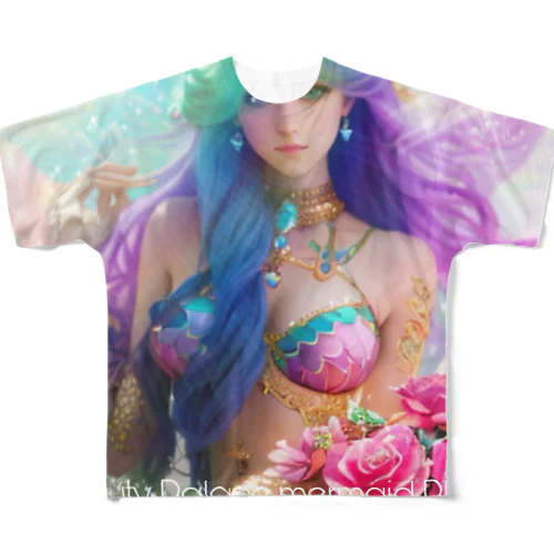 Beauty Palace mermaid REINA フルグラフィックTシャツ