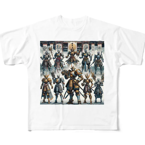 十二神将ロボ All-Over Print T-Shirt