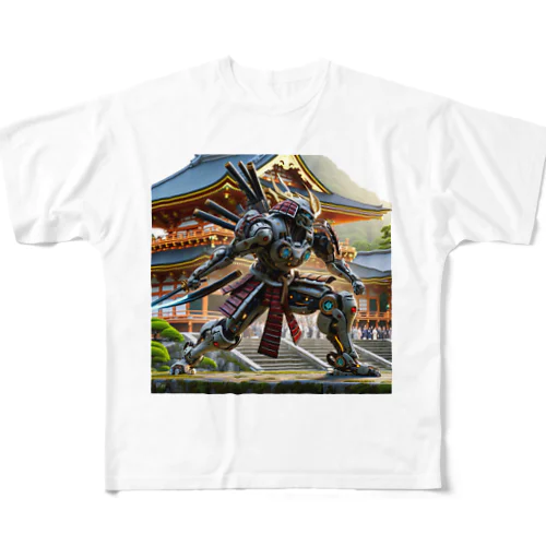 十二神将バサラロボ All-Over Print T-Shirt