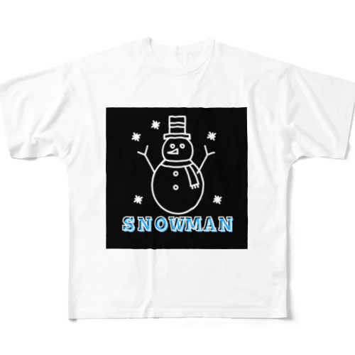 SnowManグッズ❗️冬限定⛄️ フルグラフィックTシャツ