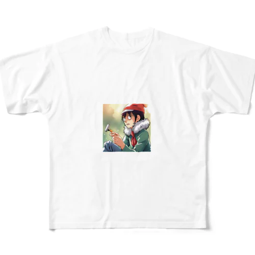 ドット絵のゆうこちゃん フルグラフィックTシャツ