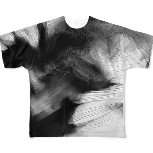 smoke All-Over Print T-Shirt