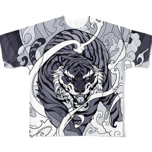 神虎 All-Over Print T-Shirt