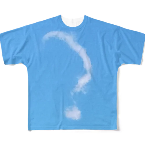 ？Clouds① All-Over Print T-Shirt