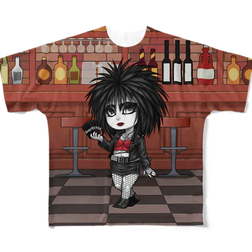 トラッドゴス(プレミアム) / Tradgoth (Premium) All-Over Print T-Shirt