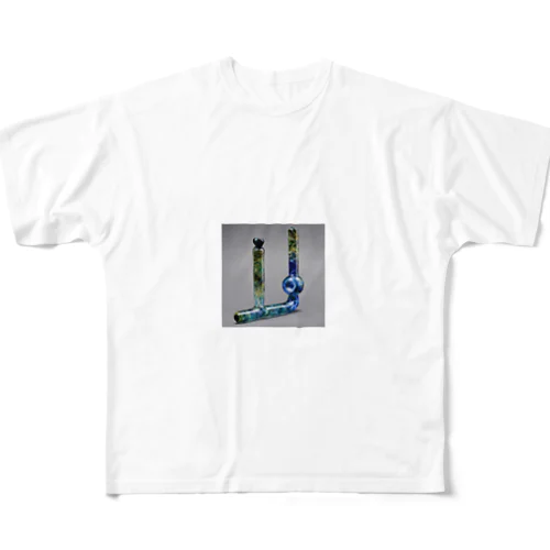 ガラスパイプ2 All-Over Print T-Shirt