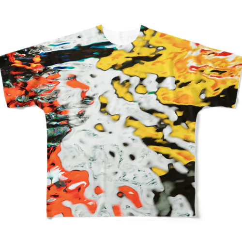 混沌の川 All-Over Print T-Shirt