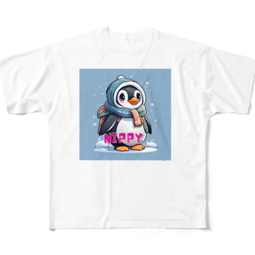 ペンギンギン All-Over Print T-Shirt