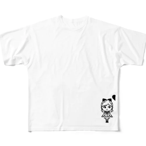 なかよしカップルさん　女の子 All-Over Print T-Shirt