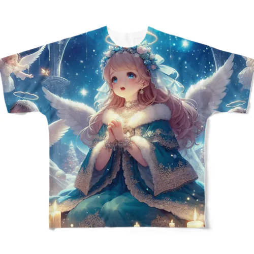 祈り✨ フルグラフィックTシャツ