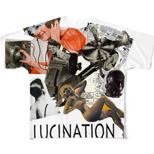 Hallucination フルグラフィックTシャツ