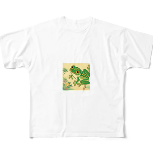 かえるくん All-Over Print T-Shirt