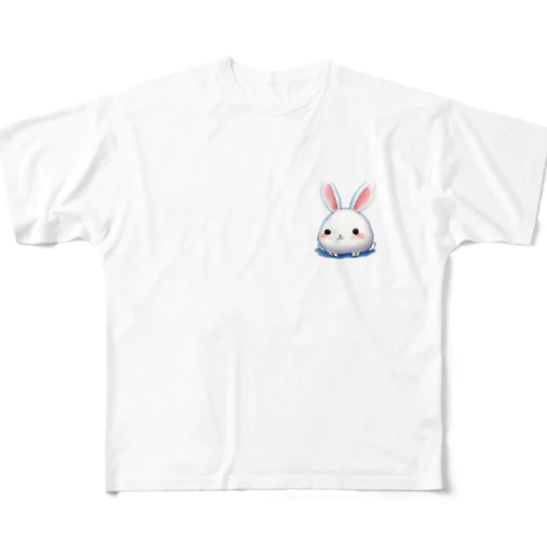 うさぎ その3 All-Over Print T-Shirt