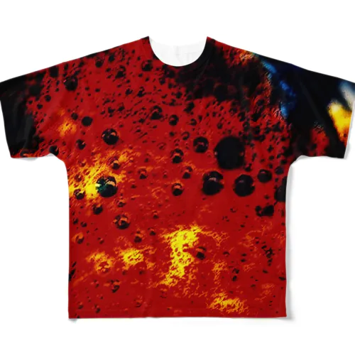 マグマ All-Over Print T-Shirt