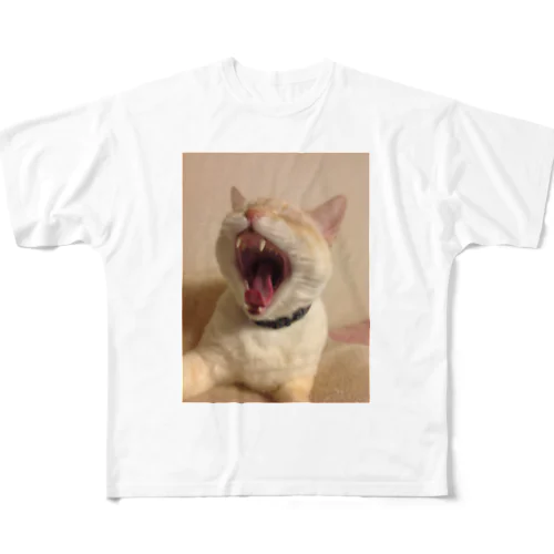 あくびのよるかさん All-Over Print T-Shirt