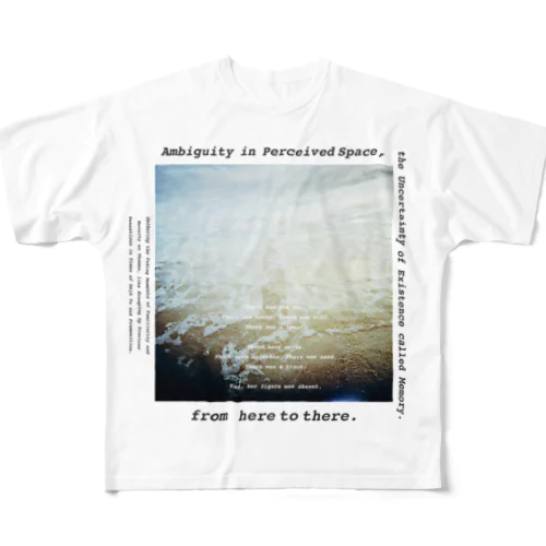 from here to there_d フルグラフィックTシャツ