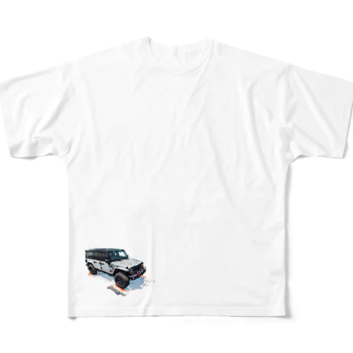 4wd1 フルグラフィックTシャツ